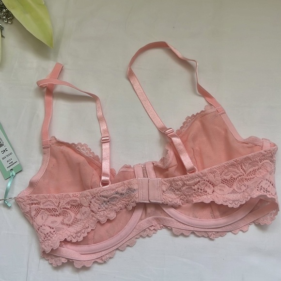 🎀nwt Jenny Jen Emma Demi Lace Unpadded Underwire Bra 34C🎀 - Picture 7 of 8